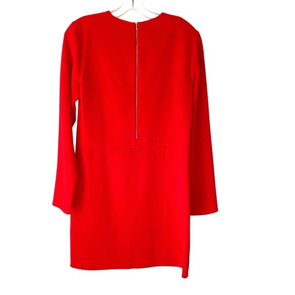 Tibi Triacetate Red Shift Dress NWOTS size 0 - Picture 7 of 9